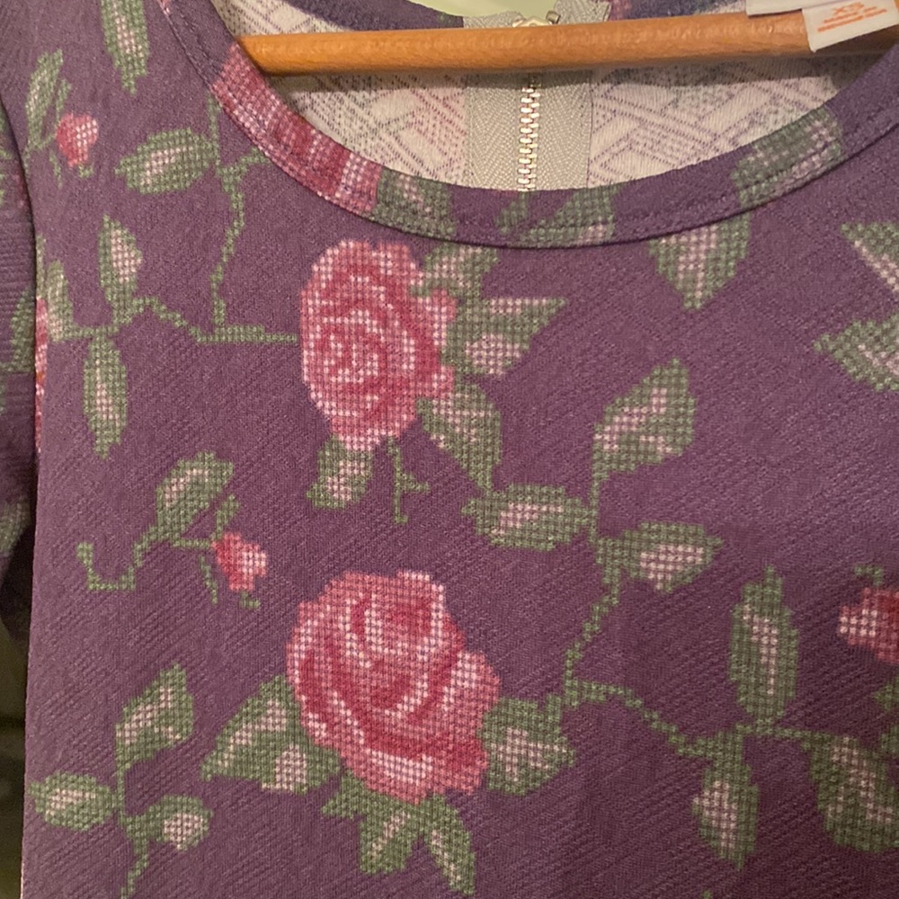 Lula Roe Rose Dress - Picture 3 of 4